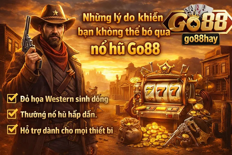 Những lý do khiến bạn không thể bỏ qua nổ hũ Go88